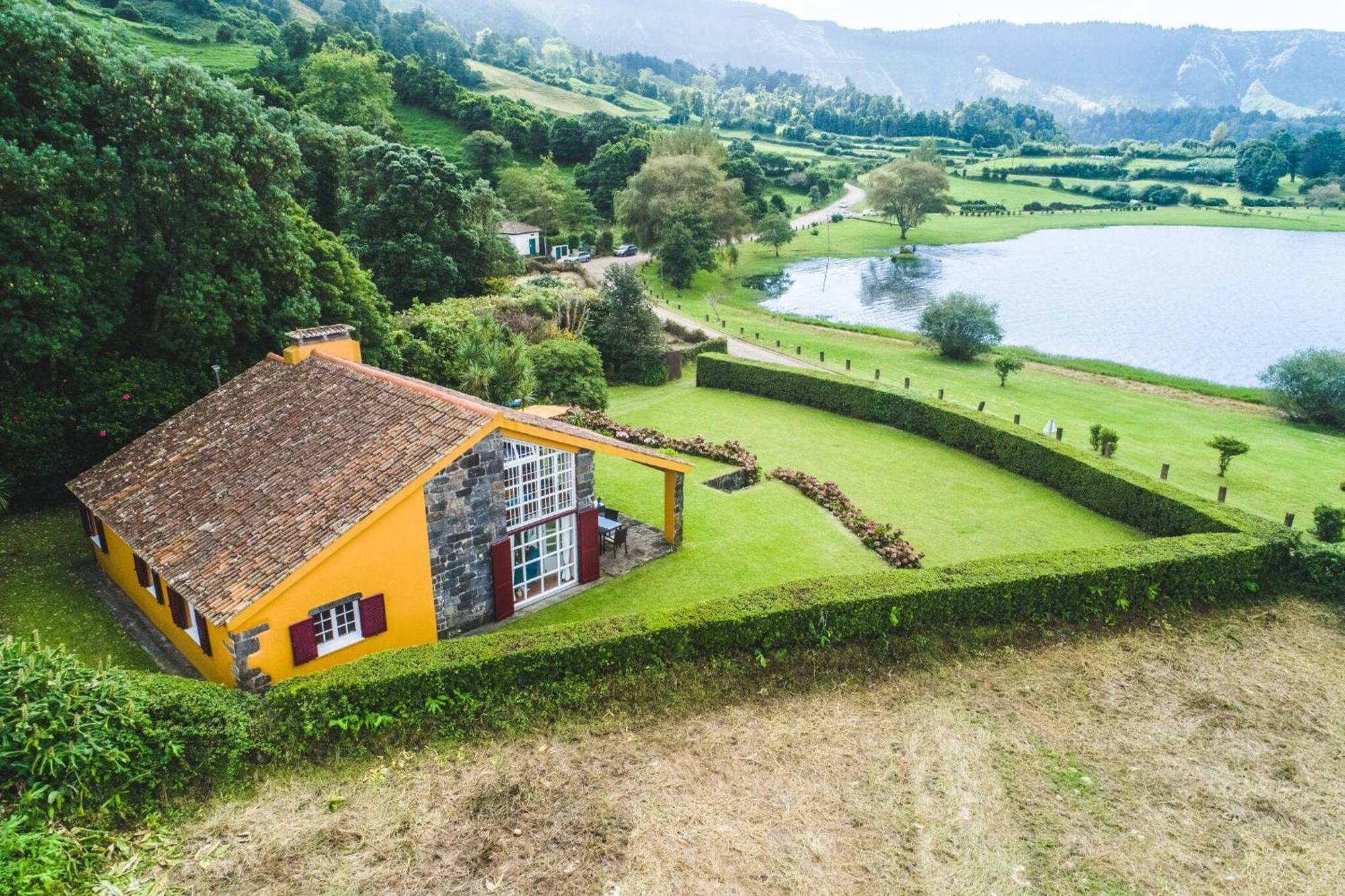 セッテ・シダーデス Casa Da Lagoaヴィラ エクステリア 写真